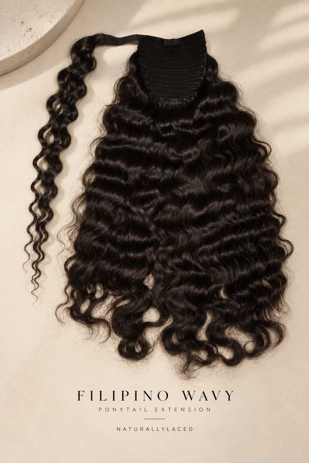 Velcro Instant Ponytail Filipino Wavy
