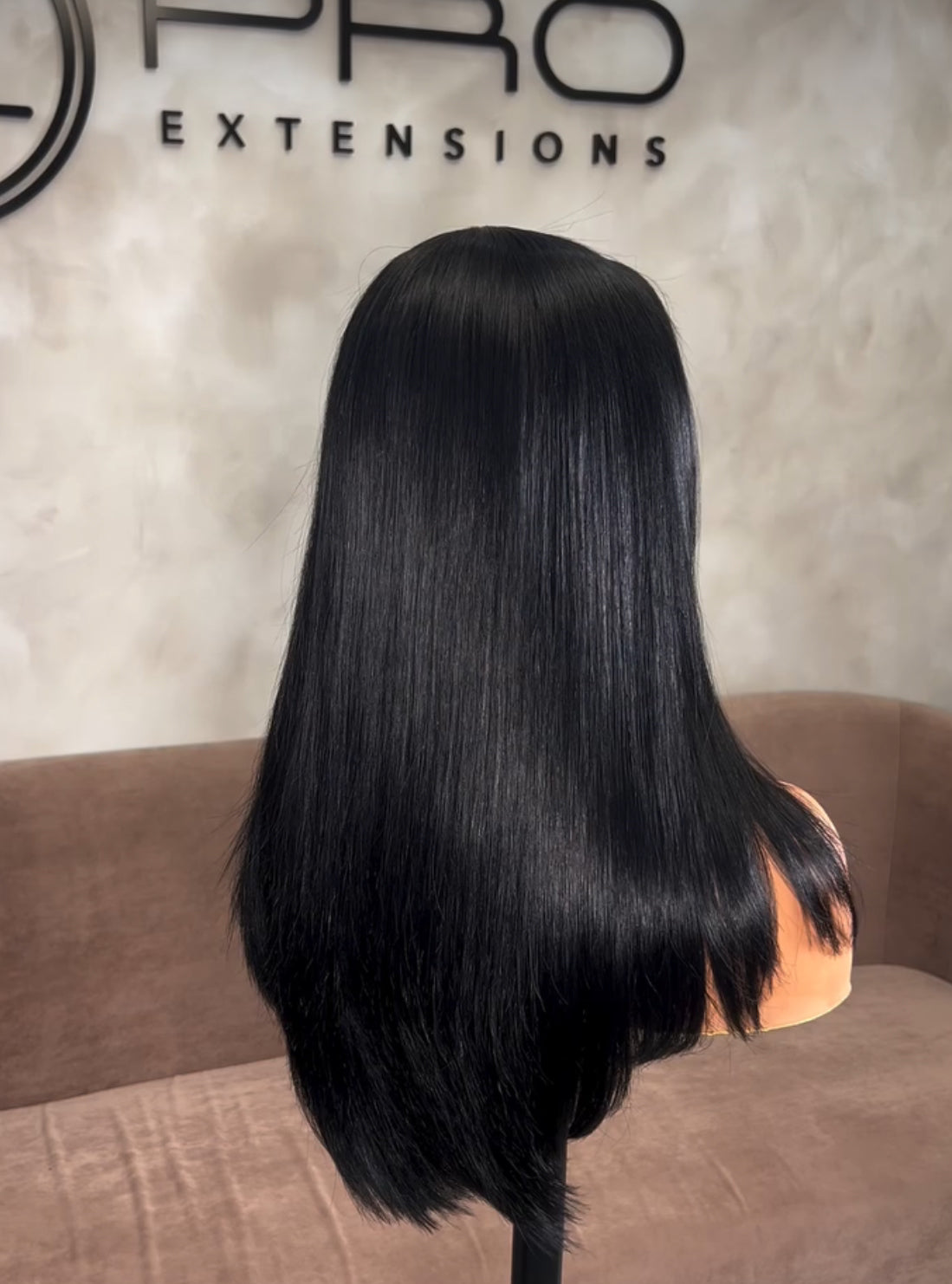 KimK (Bone Straight) CLOSURE Wig