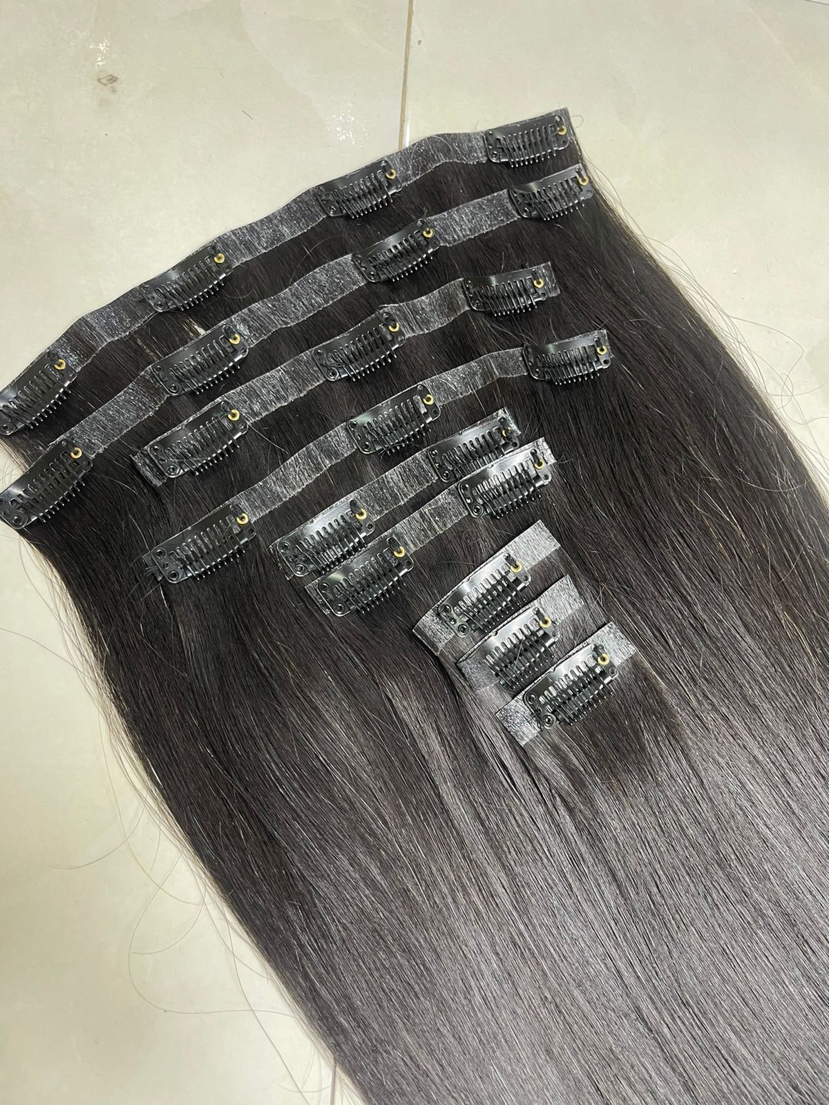 Seamless Body Wave Clip-Ins