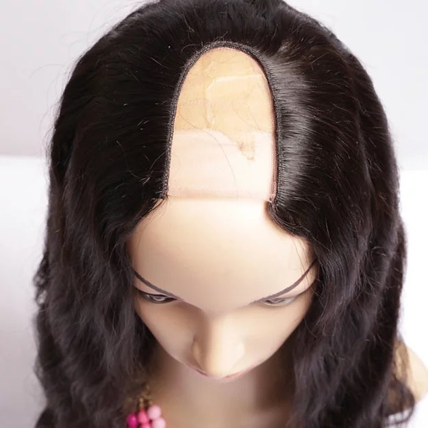 U-Part Wig (Body Wave) - 4” Parting Space